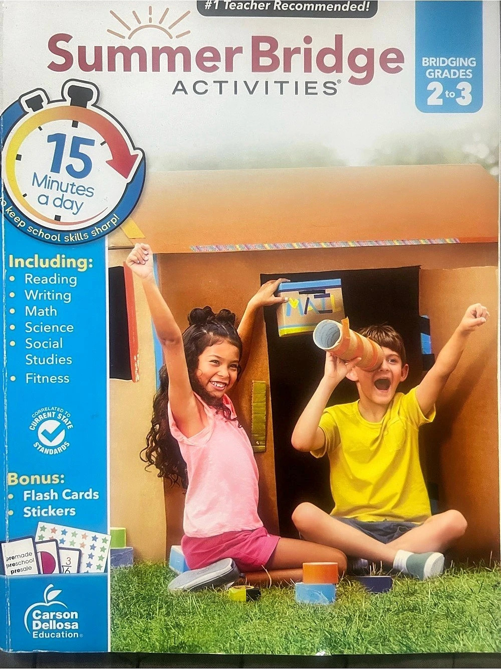 Carson-Dellosa Education Summer Bridge Activities: Bridging Grades 2 to 3